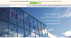 Desktop Screenshot of hprodukter.no