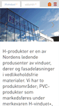 Mobile Screenshot of hprodukter.no